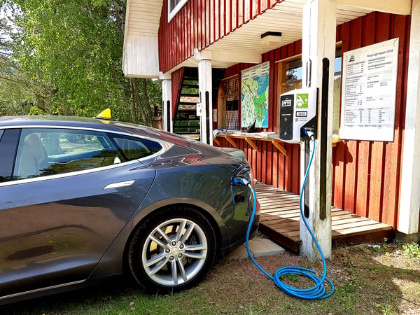 åland electric car charging