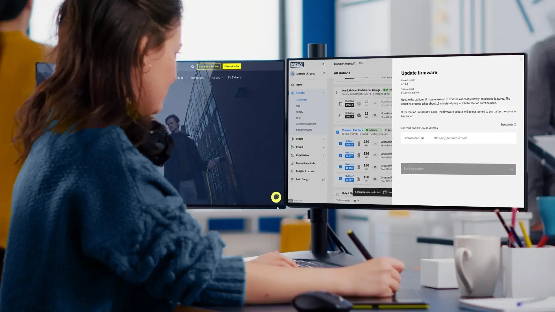 Batch operations in Virta Hub