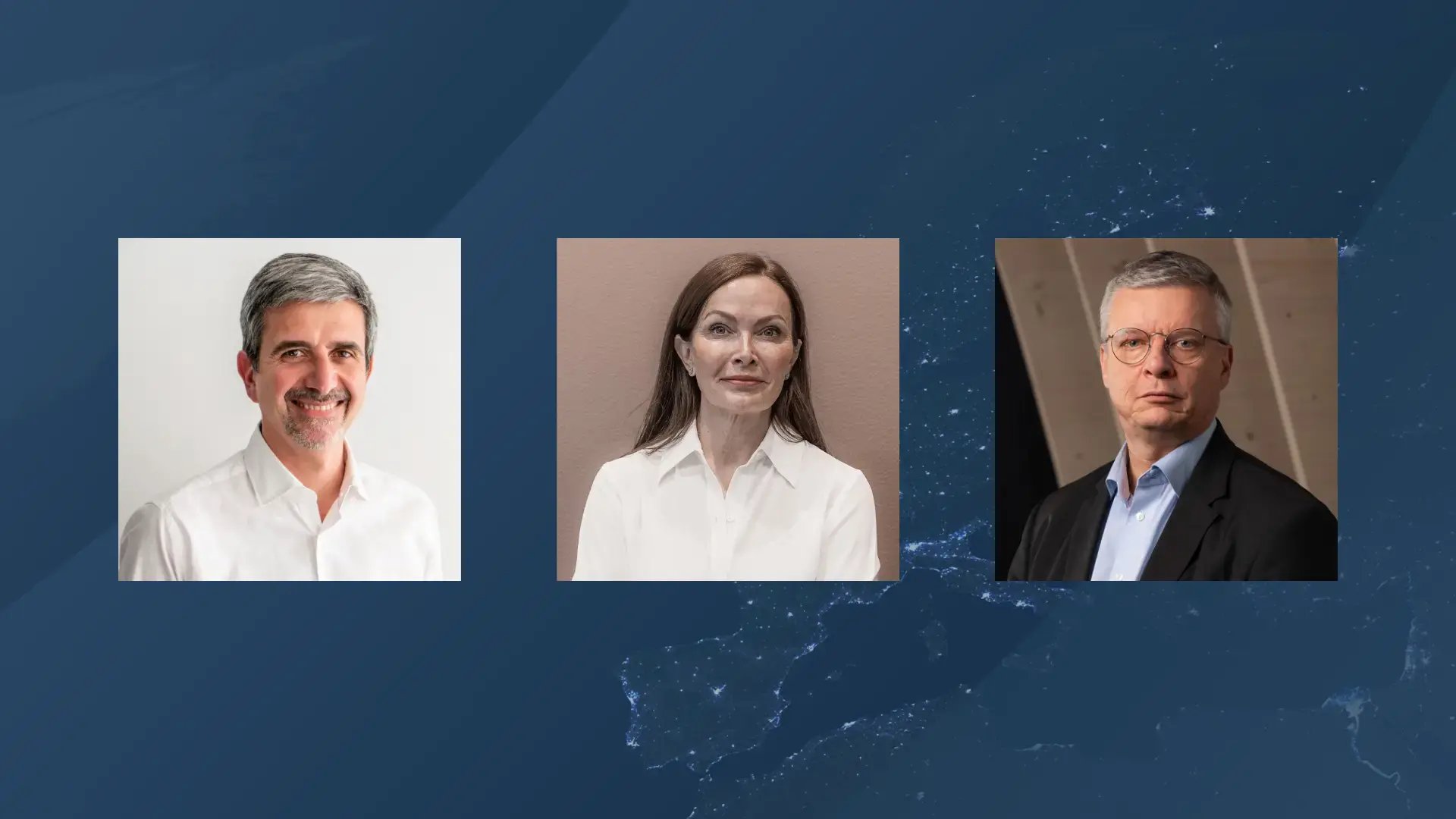 Mauro Carobene, Nina Ariluoma and Tom Jansson