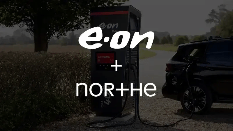 E.ON charging network integrated with the Northe EV charging platform