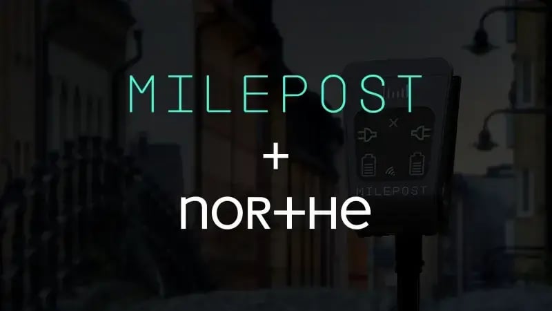 Milepost and Northe partnership enabling access to EV charging stations