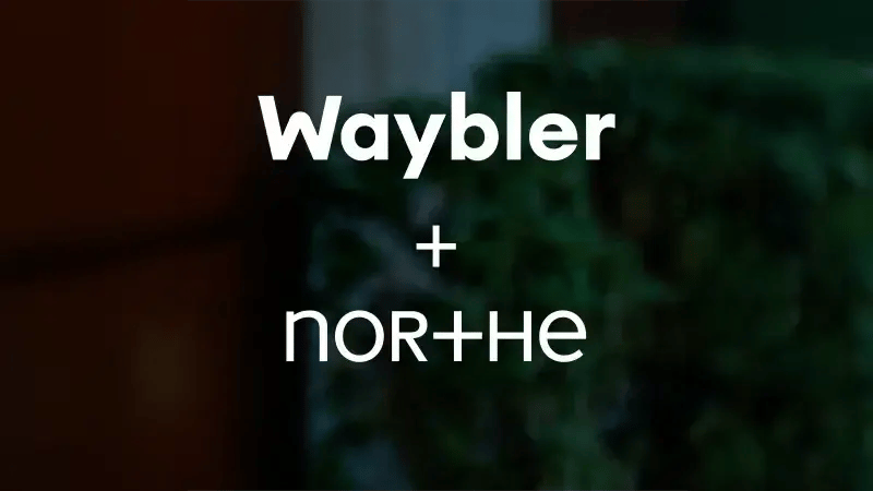 Waybler and Northe partnership logo