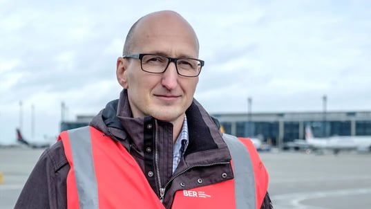 Michael Klopsch, Commercial Administration & Contract Management Officer at Flughafen Energie und Wasser GmbH at the Berlin Brandenburg Airport