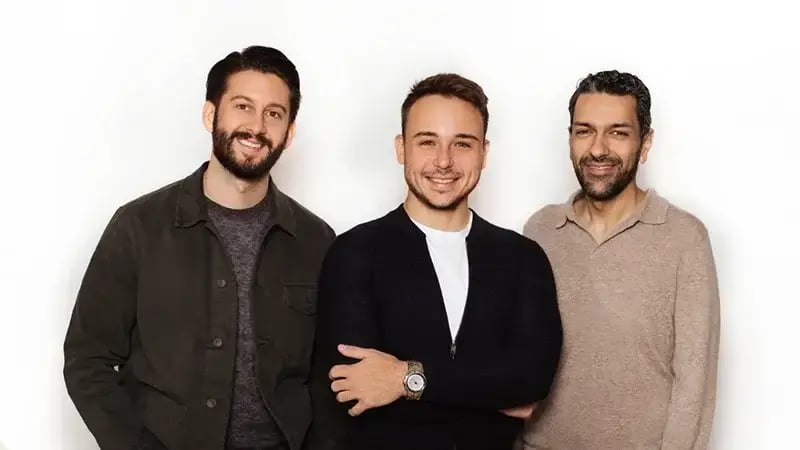 Northe founders David Fauné, Stefano De Colli and Tamas Hess