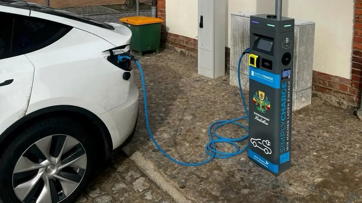 Simply Charge charger at location in Neubukow