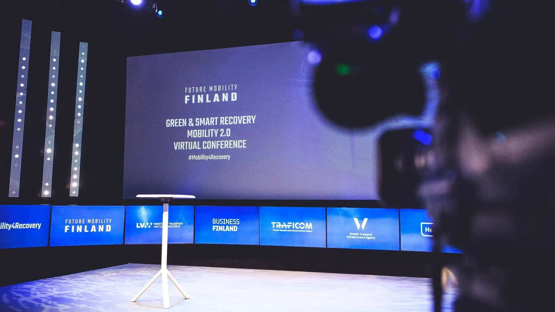 Future mobility Finland conference presentation