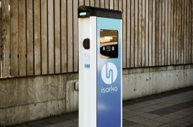 Isorka EV charger powered by Virta